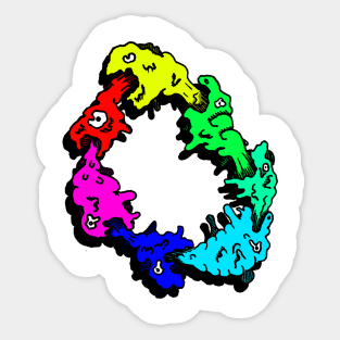 Color Pallet Sticker